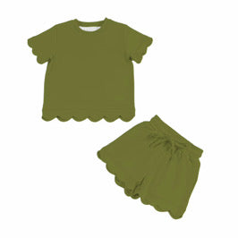 Short Sleeve Scallop Sets PREORDER
