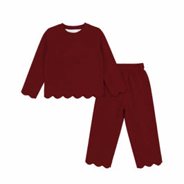 Long sleeve scallop set PRE-ORDER!