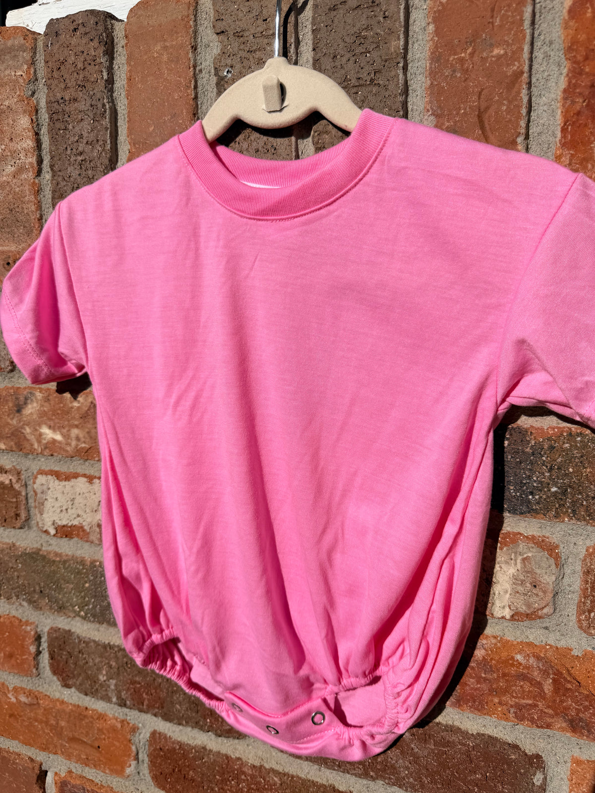 100% polyester short sleeve baggy bubbles